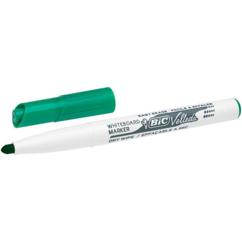 Marcatore per lavagne bianche BIC Velleda 1741 punta conica 1,4 mm verde - 9581681